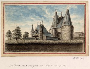 一系列素描，1772-1778 年英国、欧洲大陆和美洲的风景（水彩画） 作者 英国学校