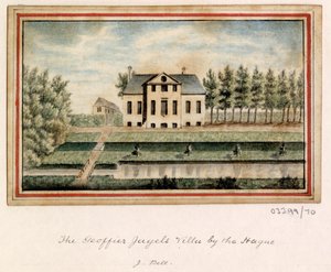 一系列素描，1772-1778 年英国、欧洲大陆和美洲的风景（水彩画） 作者 英国学校