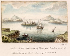 一系列素描，1772-1778 年英国、欧洲大陆和美洲的风景（水彩画） 作者 英国学校