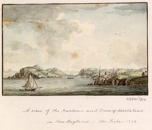 1772-1778 年英国、欧洲大陆和美洲的一系列素描、风景（水彩画） 作者 英国学校