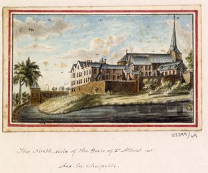1772-1778 年英国、欧洲大陆和美洲的一系列素描、风景（水彩画） 作者 英国学校