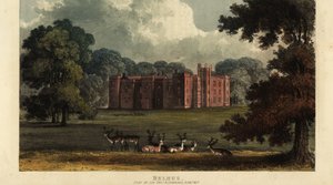 诺丁汉郡克伦伯公园，纽卡斯尔公爵所在地 作者 英国学校