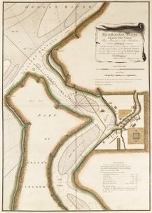 胡格利河地图，约 1777 年（雕刻） 作者 英国学校