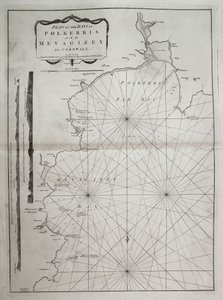 康沃尔的波尔凯里斯和梅瓦吉泽海湾平面图 作者 英国学校