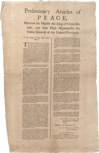 和平之间的初步条款......英国和......联合省，1783年9月2日 作者 英国学校
