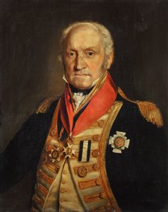 海军少将本杰明-哈洛韦尔-卡鲁爵士（1760-1834 年） 作者 英国学校