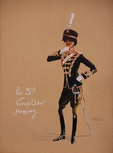 第 3 国王轻骑兵团 作者 英国学校