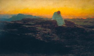 荒野中的诱惑》，1898年。   