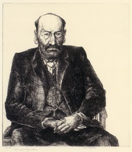 老人肖像 作者 布鲁尔·朱利叶斯·奥尔森·诺德费尔特