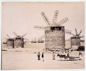 亚历山大磨坊 - 赞加利兄弟的摄影作品，19 世纪末