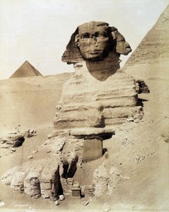 The Sphinx - photograph of the Zangali Brothers, late 19th century
