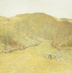 山丘，约1910年（布面油画）