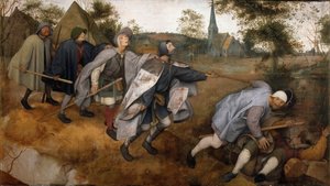 盲人领导盲人，1568年。