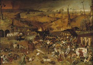 死亡的胜利，约1562-1563年 作者 布吕格尔