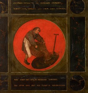 12句箴言，1558年。 作者 布吕格尔
