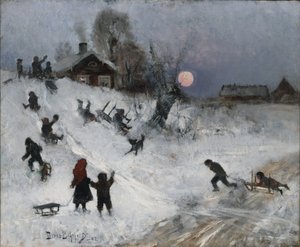 雪橇，1882年