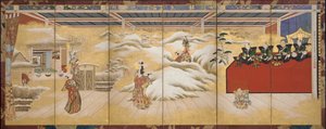 一个木偶剧：盆栽树的故事》<em></em>。 作者 文阁