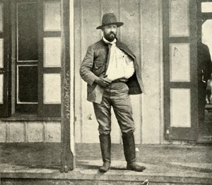 克雷尔曼（Creelman），1898年7月4日，美西战争，从马上卸下后...