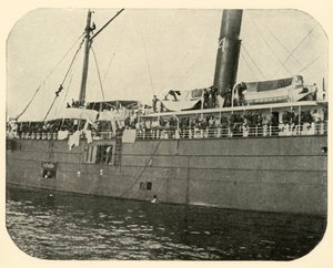 切诺基：在海湾，西班牙裔美国人战争，1898年6月，1899年。 作者 伯尔·麦金托什