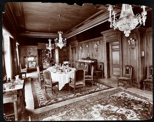 Hotel Knickerbocker餐厅，1906年（银色明胶印刷）