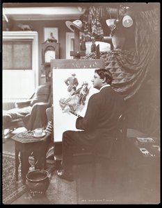 Harrison Fisher先生，1905年（银色明胶印刷）