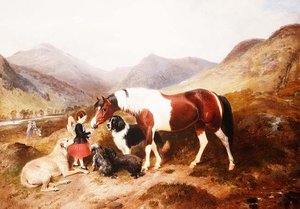 Highland scene 作者 拜伦韦伯