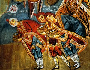 麦琪的崇拜（12世纪），Karanlik Kilise（黑暗教堂）（12-13世纪），Goreme（联合国教科文组织世界遗产名录 作者 拜占庭