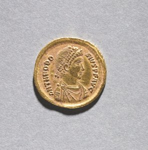 Theodosius我伟大的固相线 作者 拜占庭