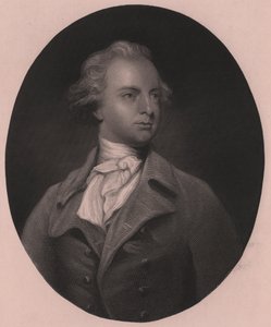 亚伯拉罕-休谟爵士，第二男爵（1749-1838）的肖像，由G-斯托达德根据约书亚-雷诺兹的画作雕刻，25x33厘米，Virtue and Co出版社，伦敦，约1860年 作者 JB 和 Brown J. 和 Rowbotham