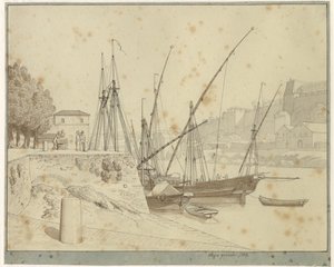 大板条门, Rom 作者 Christoffer Wilhelm Eckersberg