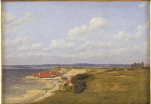 Flensburg Fiord 的 Renbjærg 瓷砖作品 作者 克里斯托弗·威廉·埃克斯伯格