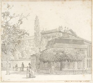 Resturant Ledoyen ved Place de la Concorde nær Champs-Élysées，Paris 作者 克里斯托弗·威廉·埃克斯伯格
