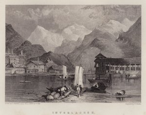 Interlachen (colour litho)