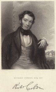Richard Cobden, Esquire, M P（雕刻）。 作者 CA du Val and Co.