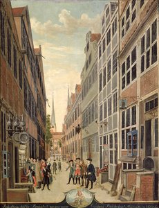 汉堡的火灾距离，1775年 作者 CF费尔德