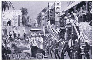 Kosala的Prasenajit（oudh）拜访了520.BC 作者 C.哈格雷夫·马丁