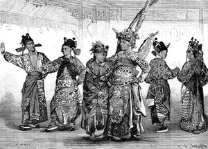 中国悲剧演员，十九世纪