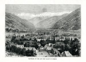 Cier和法国Bagneres-de-Luchon的山谷，约建于1879年。