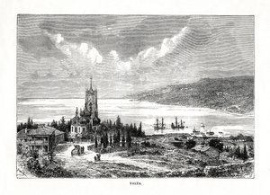 乌克兰南部的雅尔塔，1879年。