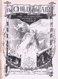 标题页设计，来自 The Child of the Air pub.by Duckworth 作者 C.威廉