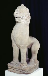 雄狮，来自柏亚汗，Bayon风格 作者 柬埔寨语柬埔寨语