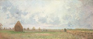 四个季节，1872年秋天 作者 卡米尔·雅各布·毕沙罗