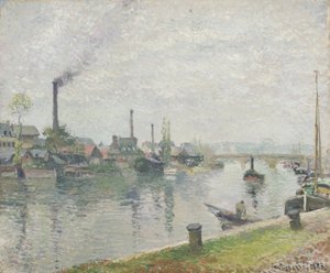 LIIle Lacroix在鲁昂，1883年 作者 卡米尔·雅各布·毕沙罗