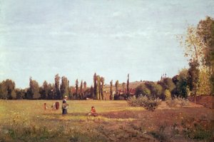 1873年，圣希莱尔的Varenne 作者 卡米尔·雅各布·毕沙罗