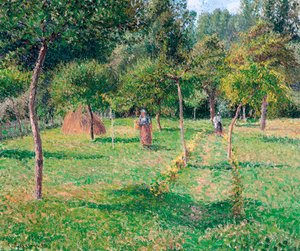 埃拉尼果园，1896年 作者 卡米尔·雅各布·毕沙罗