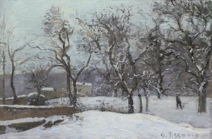 卢维尼的雪 作者 卡米尔·毕沙罗
