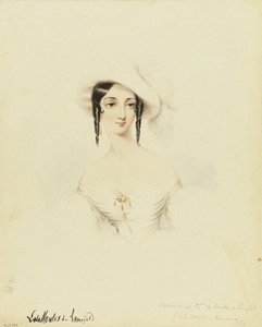 舞蹈家洛拉-蒙特兹的肖像 1821-1861年，1846年。 作者 卡米尔·罗克普兰