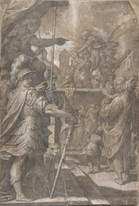 女圣艾格尼丝的殉难，1605-9。 作者 卡米洛·普罗卡西尼（Camillo Procaccini）