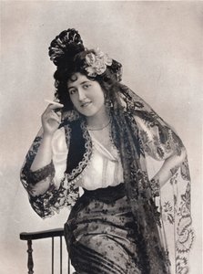 Rita Jolivet小姐"，约1903年。 作者 坎贝尔和格雷
