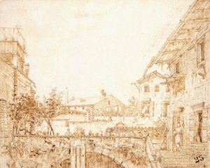 帕多瓦露台景观， 作者 乔瓦尼·安东尼奥运河（Canaletto）